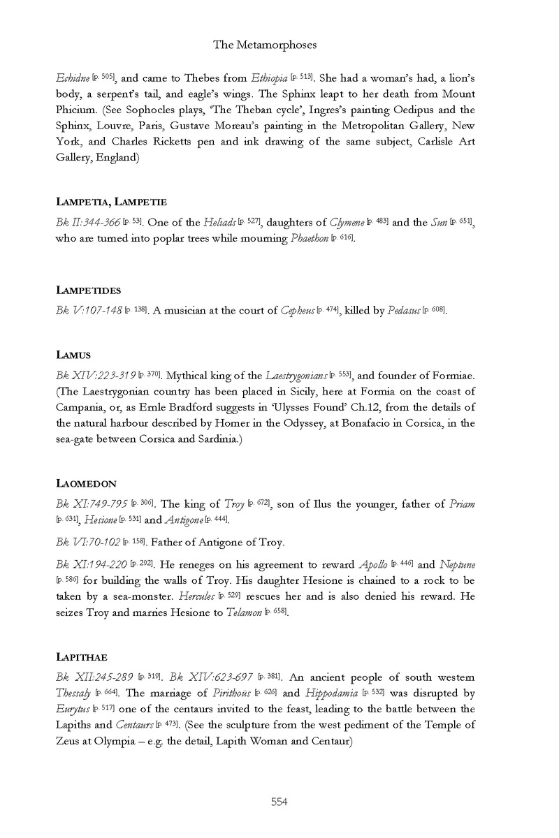 Ovid: The Metamorphoses - Page 554